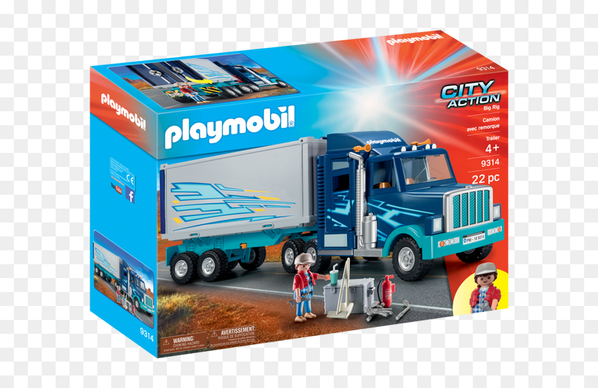 Playmobil Big Rig, HD Png Download - big rig png