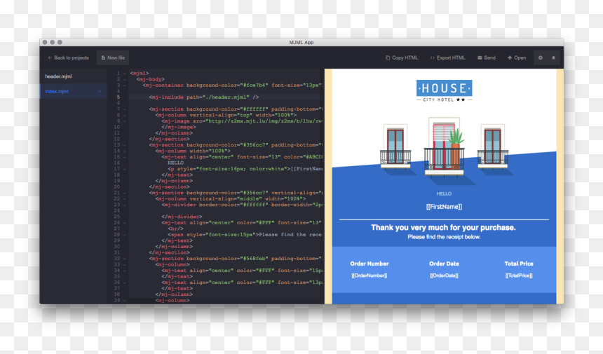 Mjml Designer, HD Png Download - web dividers png