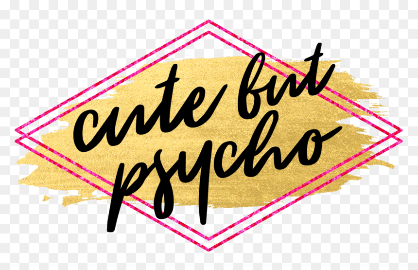 Cute But Psycho - Cute But Psycho Logo, HD Png Download - cute subscribe png