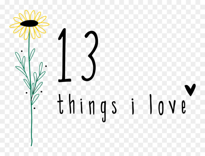 13 Things I Love - Sunflower, HD Png Download - i love new york png