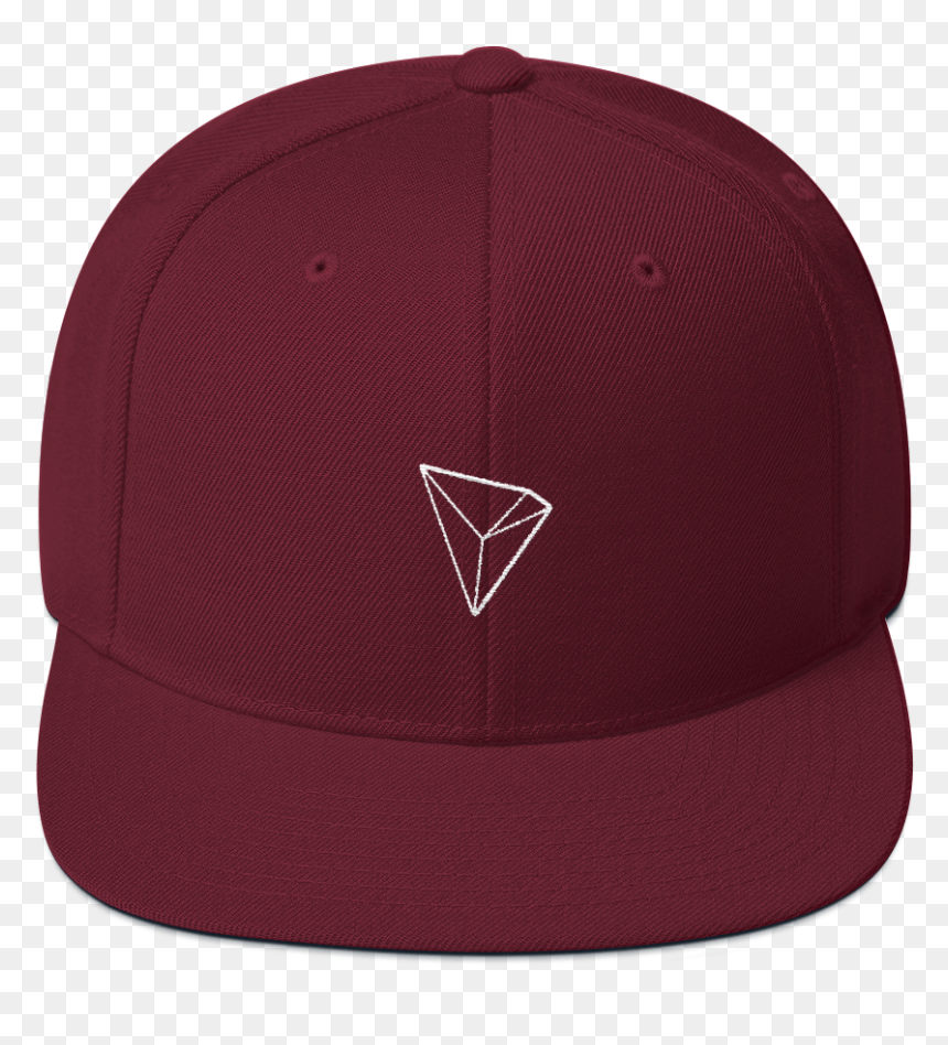 Bitninja Tron Snapback Hat Maroon - Baseball Cap, HD Png Download - snap back png