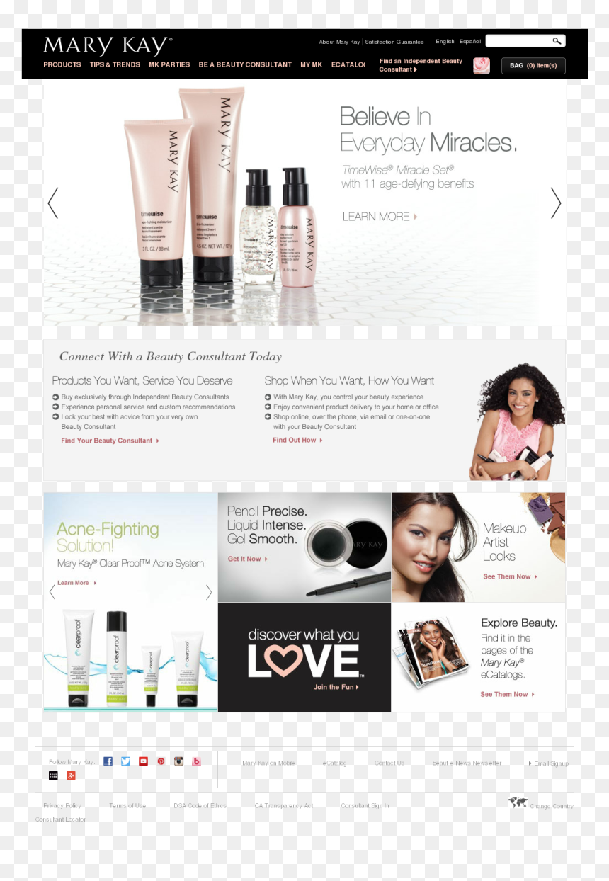 Mary Kay Discover What You Love, HD Png Download - mary kay products png