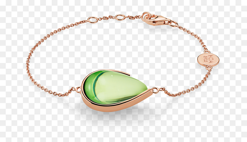 Droplets Bracelet In Aurora Green Amber - Necklace, HD Png Download - raindrops falling png