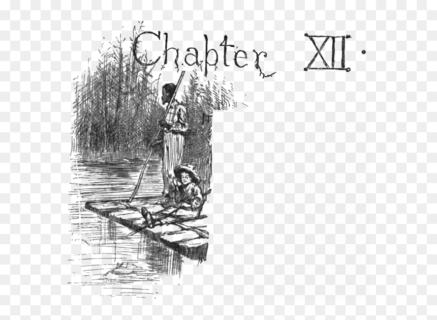Adventures Of Huckleberry Finn 1885-p93 - Adventures Of Huckleberry Finn Racism, HD Png Download - finn and jake png