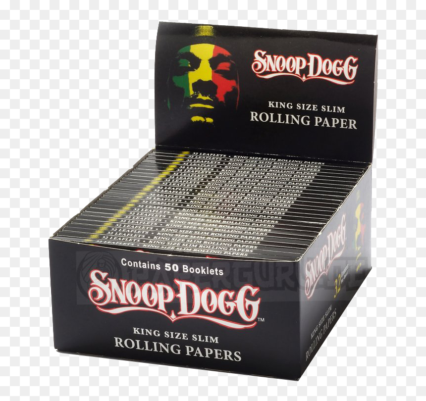Snoop Dogg King Size Slim Rolling Papers - Snoop Dogg Ciga, HD Png Download - snoop dogg transparent png