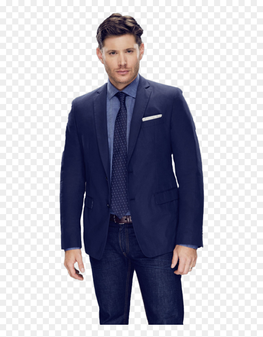 Suit Jacket Blazer Clothing Waistcoat - Jensen Ackles No Background, HD Png Download - blazer png