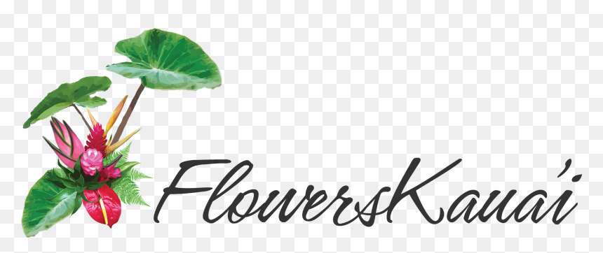 Calligraphy, HD Png Download - hawaii flower png