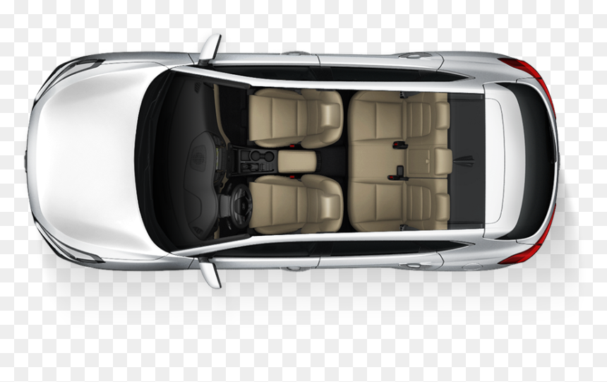 Hyundai Santa Fe 5 Seater Interior, HD Png Download - cars top view png