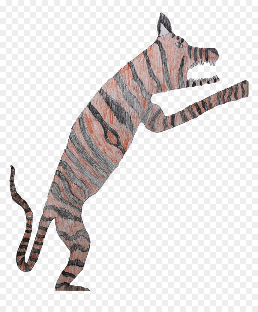 Illustration, HD Png Download - tiger scratch png