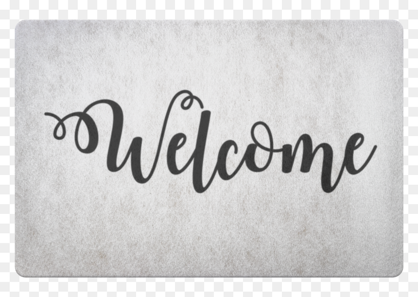 Calligraphy, HD Png Download - welcome mat png