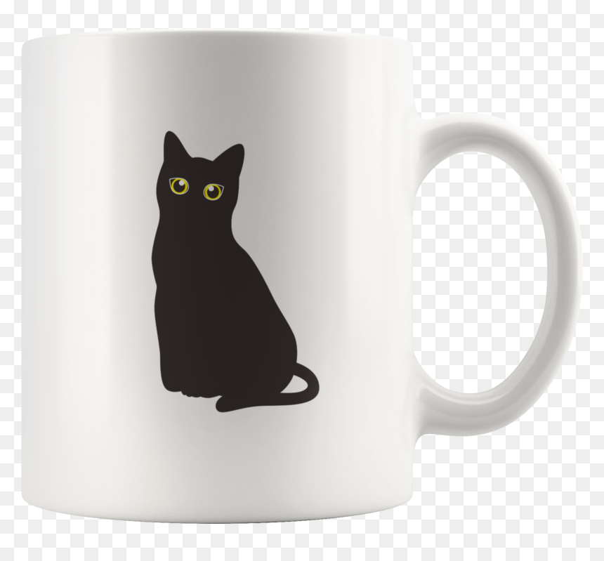 Halloween Black Cat Png, Transparent Png - halloween black cat png