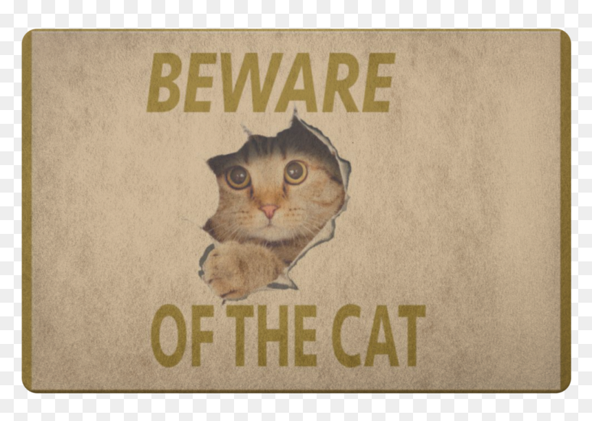 Tabby Cat, HD Png Download - welcome mat png