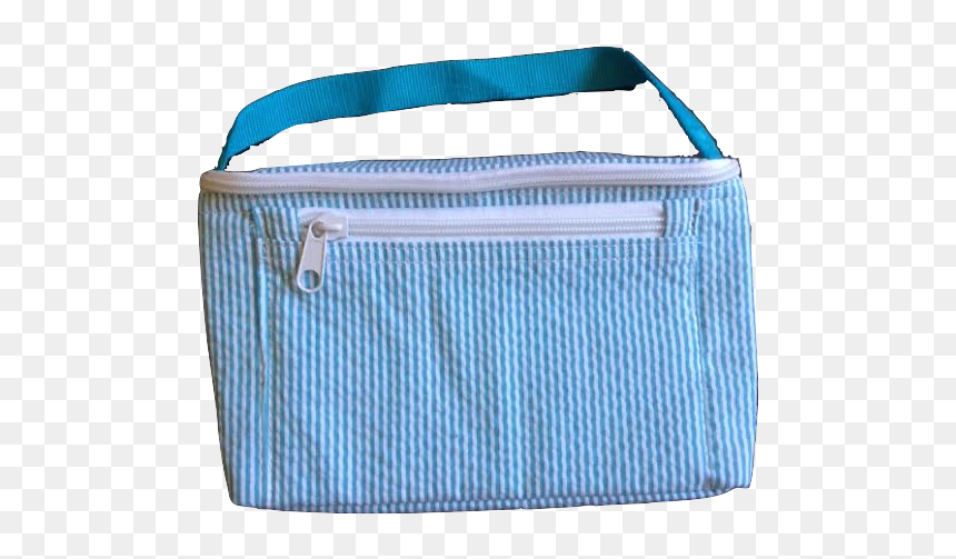 Turquoise Seersucker Lunchbox, HD Png Download - lunchbox png