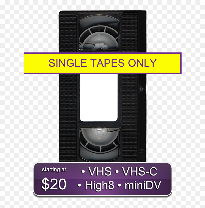 Picture - Video Tape Clip Art, HD Png Download - vhs tapes png