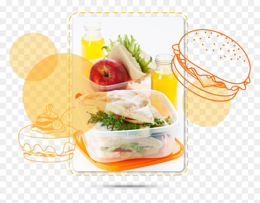 Sağlıklı Beslenme Png, Transparent Png - lunchbox png