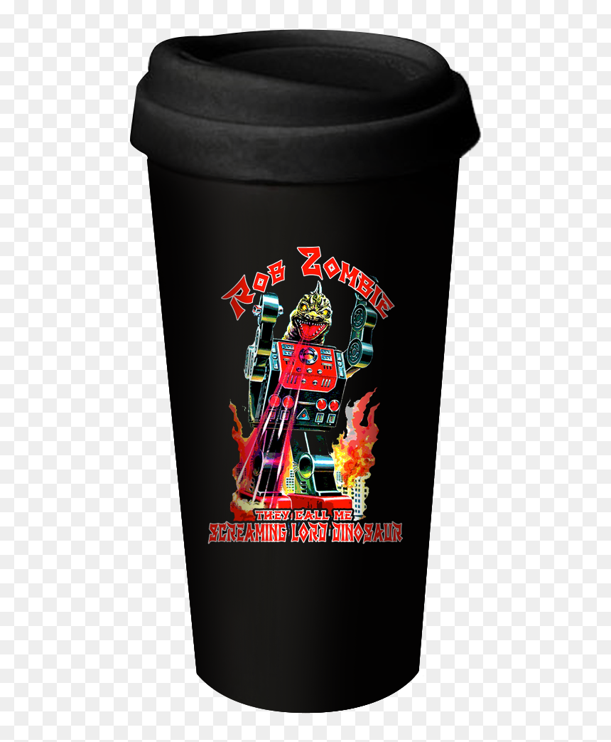 Lord Dinosaur Ceramic Travel Mug - Rob Zombie Tee Lord Dinosaur, HD Png Download - lord png