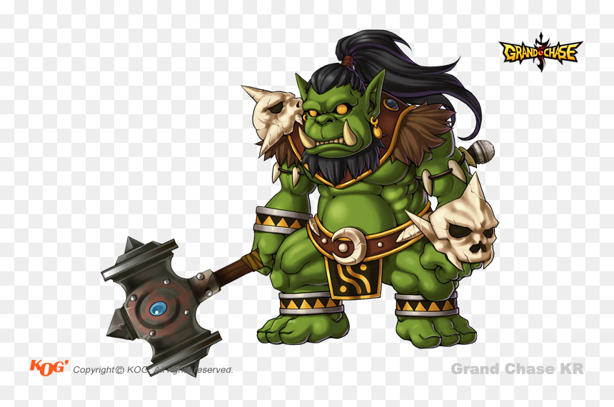 14 Orc Lord - Orc Grand Chase, HD Png Download - lord png