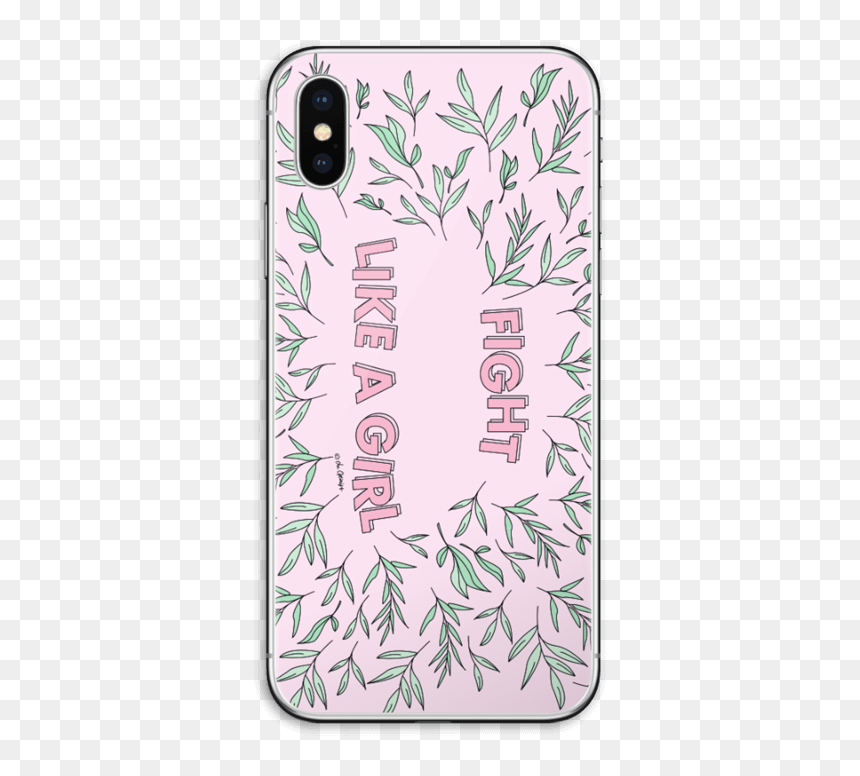 Fight Like A Girl Skin Iphone Xs - Sketch, HD Png Download - fight like a girl png