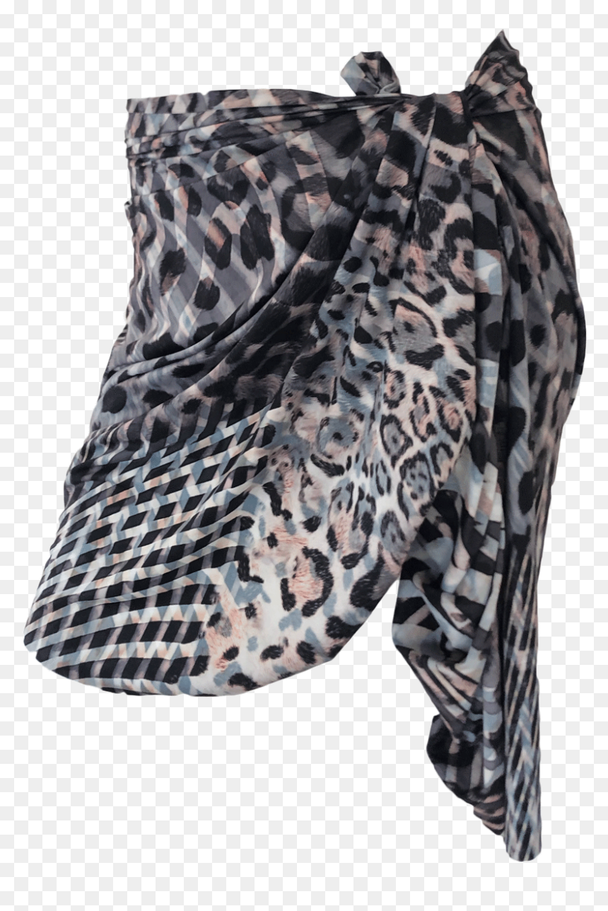 Sunstyle Wrap Upf50 - Stole, HD Png Download - animal print png
