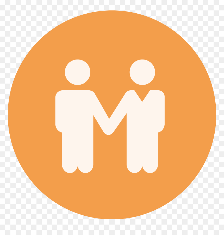 Icon With Two People Shaking Hands - Aws Lambda Icon Png, Transparent Png - people holding hands png