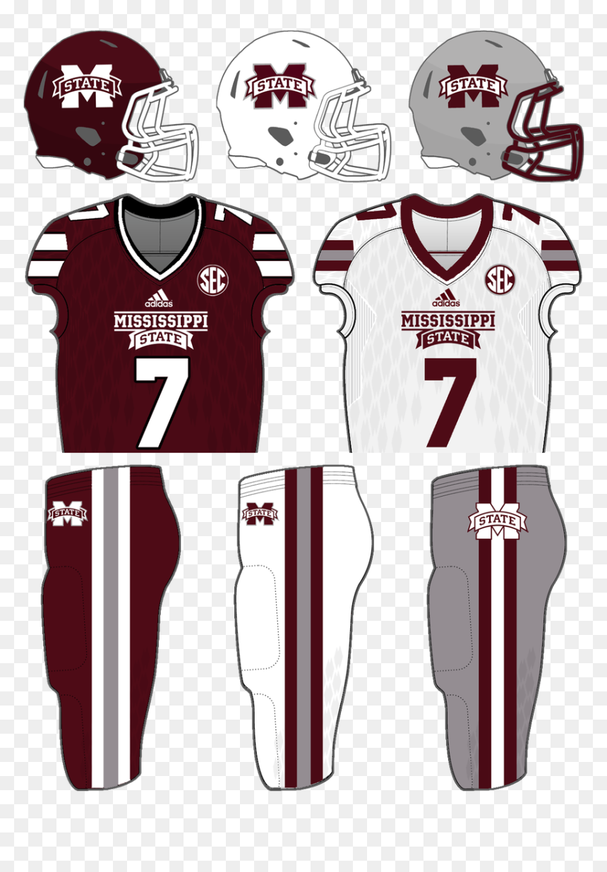 Shoulder Numbers On A Football Jersey, HD Png Download - ole miss png