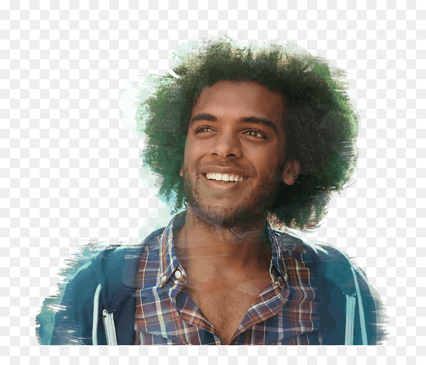 Cool African American Guys, HD Png Download - happy guy png