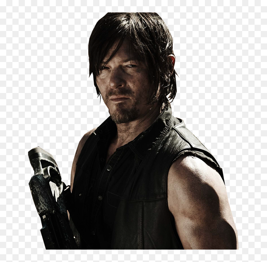 Daryl Dixon, HD Png Download - the walking dead rick png