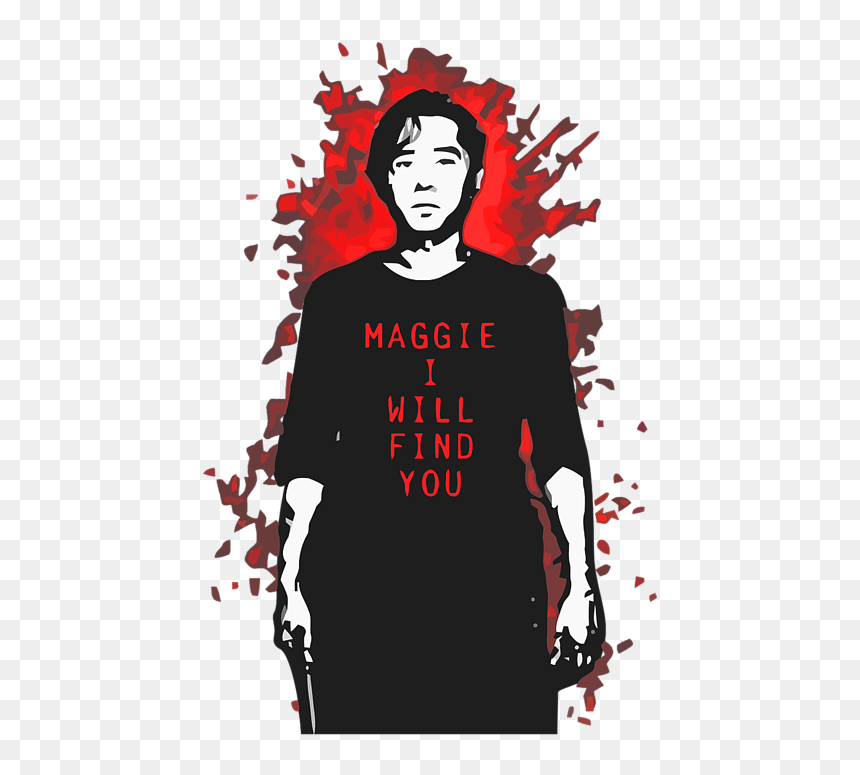 Negan, HD Png Download - the walking dead rick png