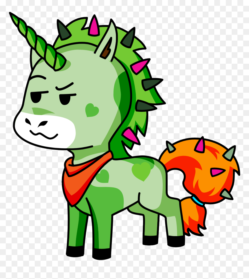 The Unicorn, HD Png Download - burro png