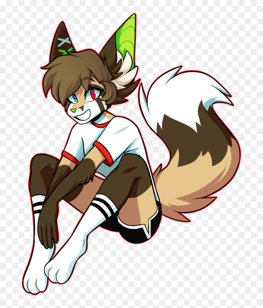 Red Flavor By - Furry Drawings, HD Png Download - furries png