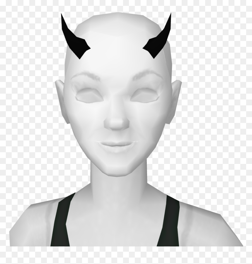 Avatar Devil Horns - Angel And Devil Halo, HD Png Download - devil horns.png