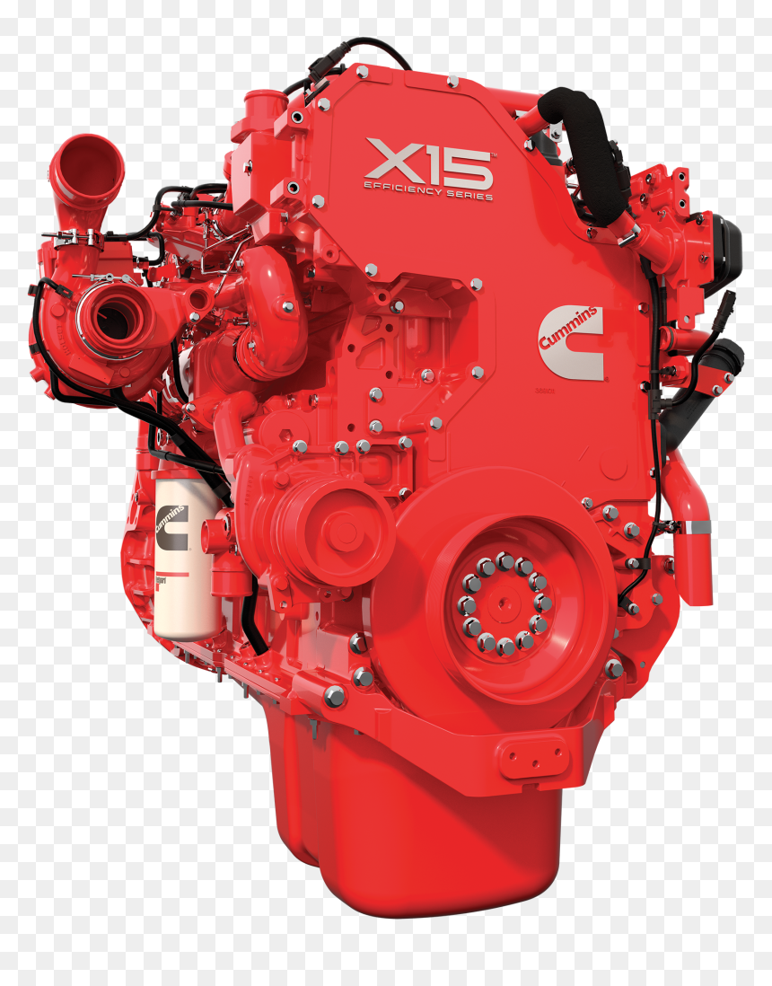 The X15 Efficiency Spec Is Designed For Long Haul Applications - X15 Cummins, HD Png Download - cummins png