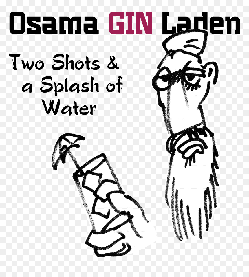 Osama Gin Laden T Shirt, HD Png Download - osama png