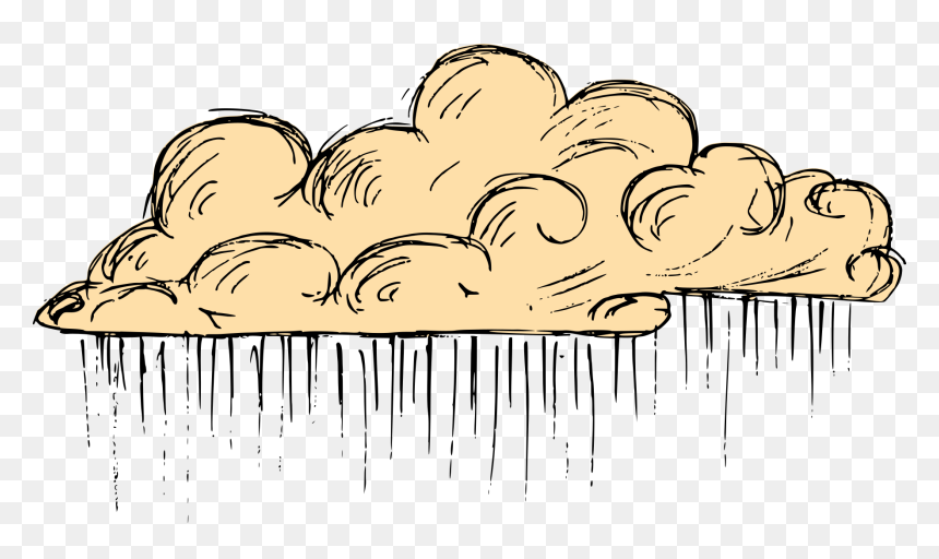 Vintage Cloud Drawing 8 - Illustration, HD Png Download - grunge film strip png