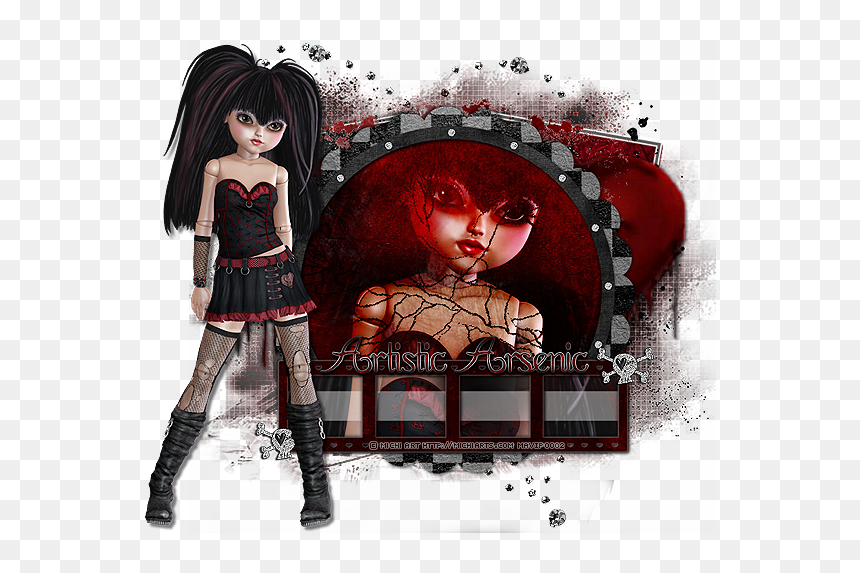 Girl, HD Png Download - grunge film strip png