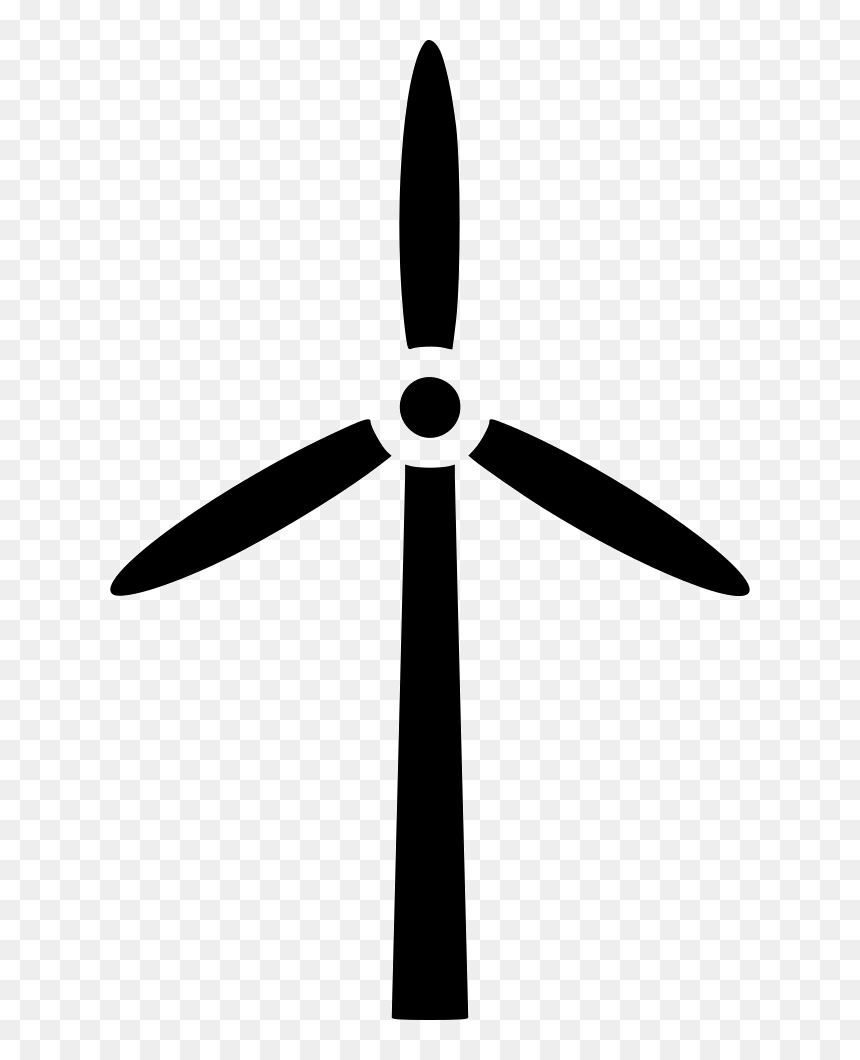 Wind Turbine - Wind Turbine Svg, HD Png Download - wind turbine icon png
