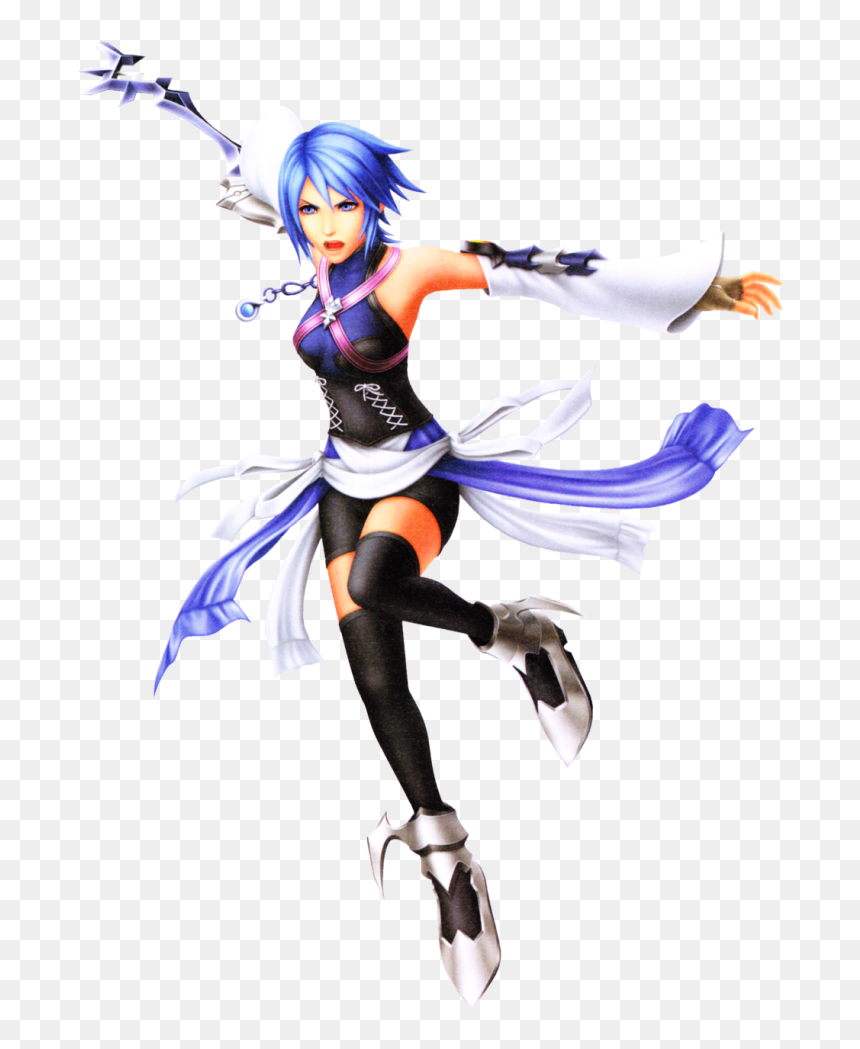 Aqua Khbbsfm - Kingdom Hearts Aqua Png, Transparent Png - kingdom hearts aqua png