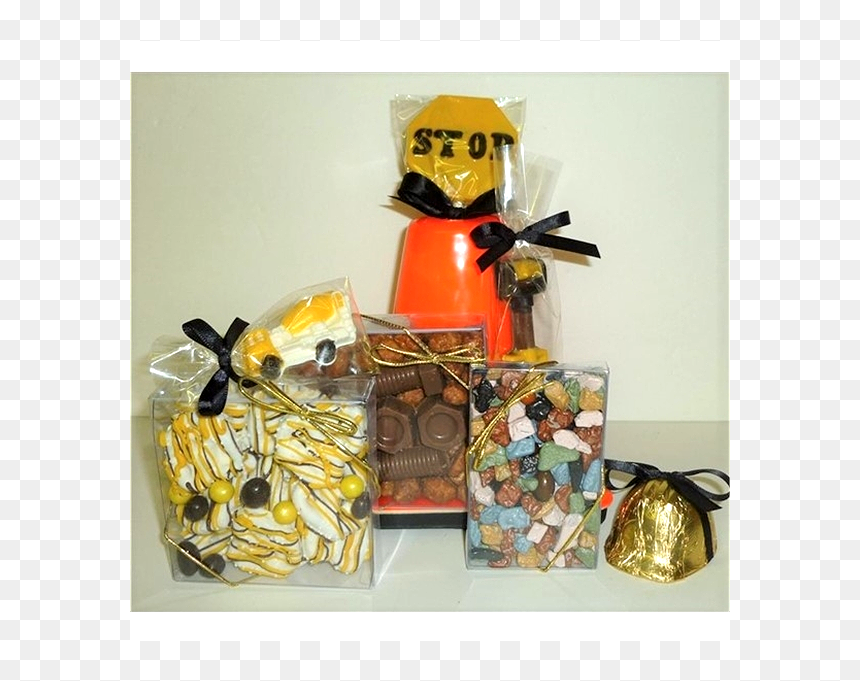 Construction Themed Shalach Manos, HD Png Download - construction cone png