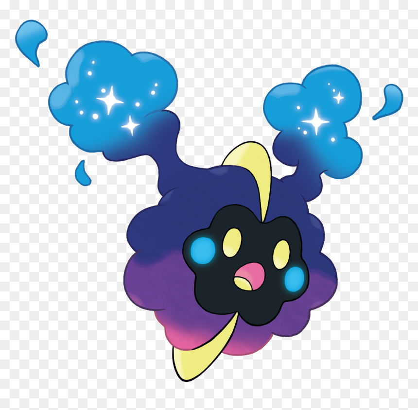 Nebbythecosmog Vector - Pokemon Sun And Moon Cosmog, HD Png Download - triggered meme png