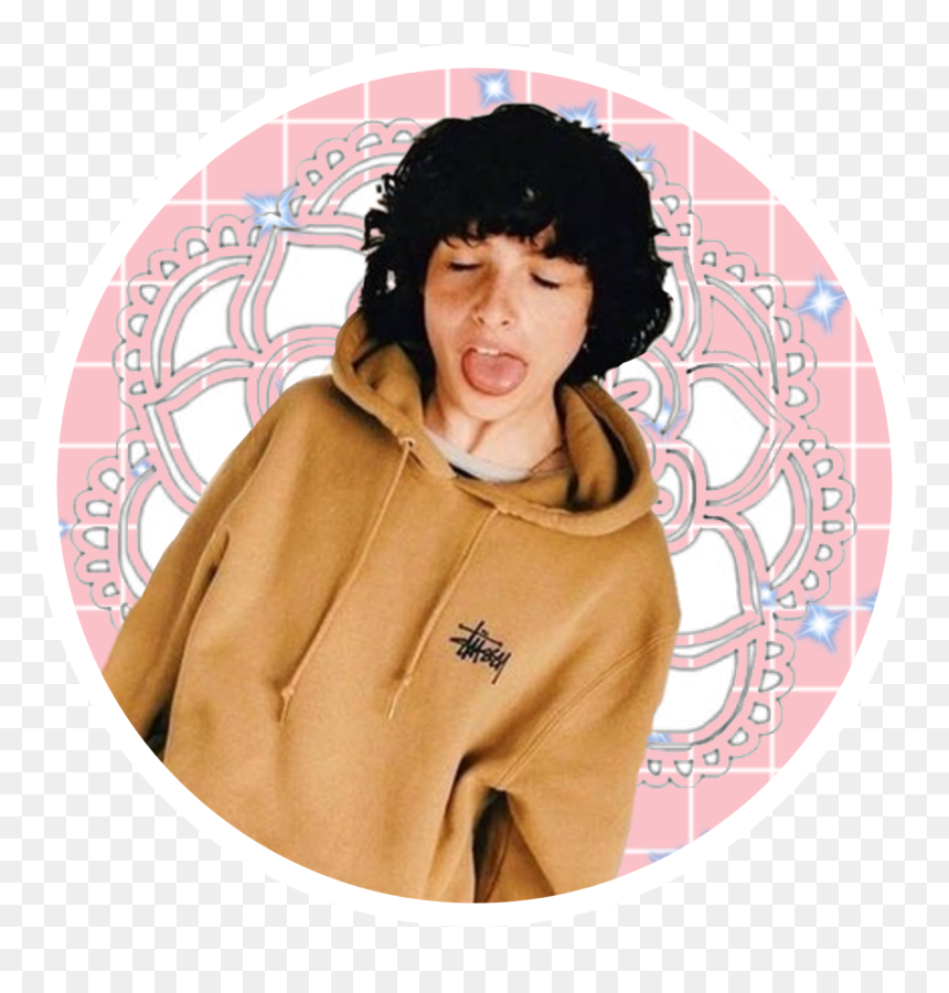 Finn Wolfhard Finnwolfhard Stranger Things Strangerthin - Finn Wolfhard With Hoodie, HD Png Download - finn wolfhard png