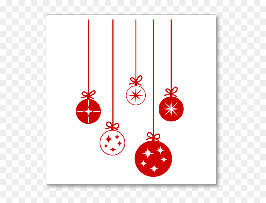 Baubles Icon Download - Circle, HD Png Download - cute christmas png
