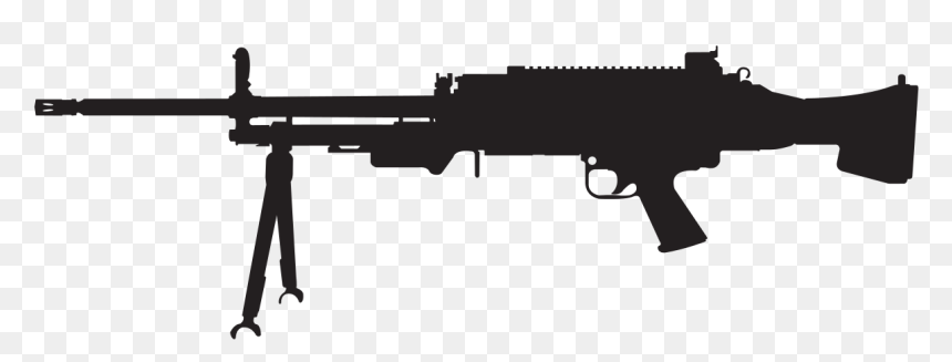 Clip Art Gun Svg - Heckler Koch Mg 5, HD Png Download - pistol silhouette png