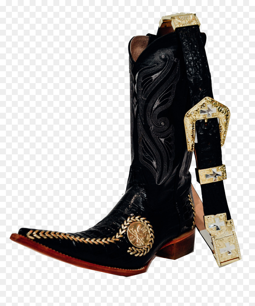 Bota Picuda Png, Transparent Png - botas png