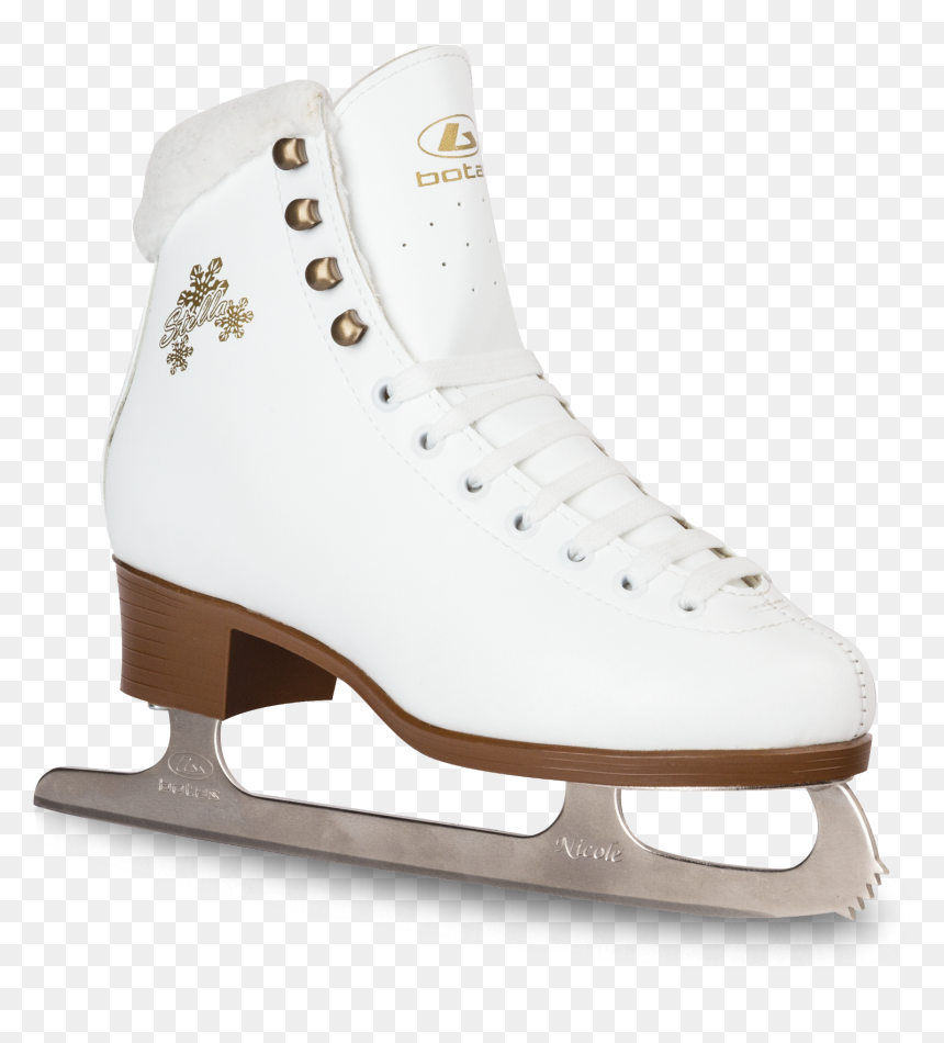 Women"s White Ice Skates , Png Download - Transparent Figure Skates Png, Png Download - botas png