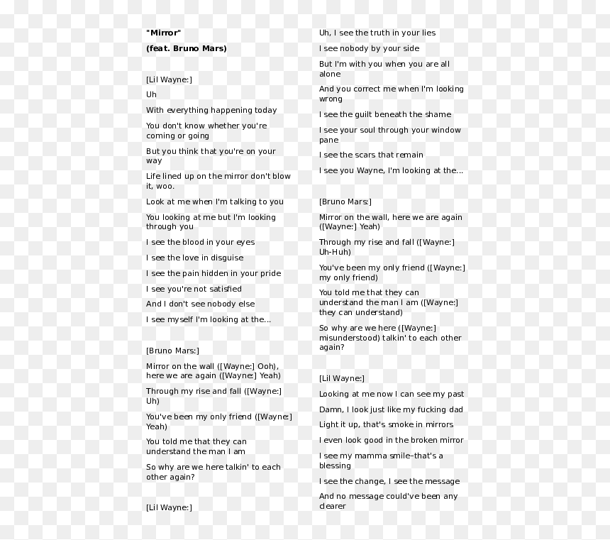 Document, HD Png Download - broken mirror png