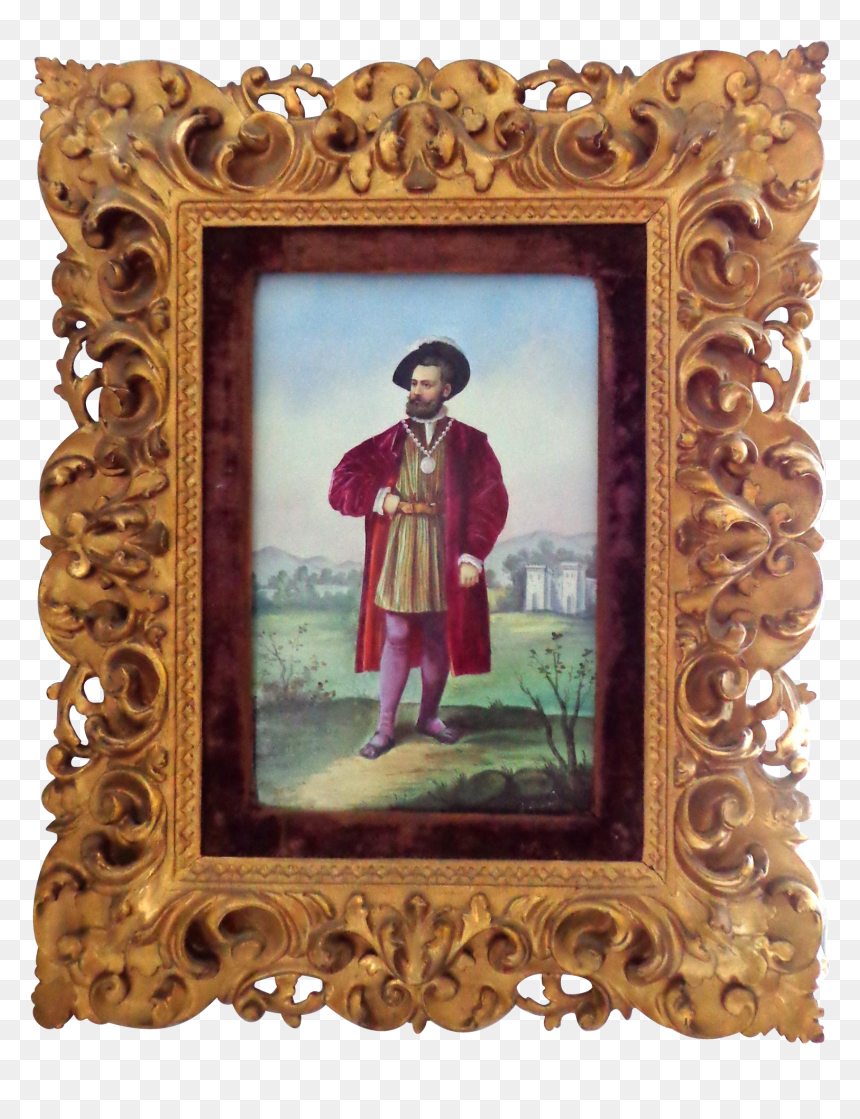 Transparent Baroque Frame Png - Picture Frame, Png Download - baroque frame png