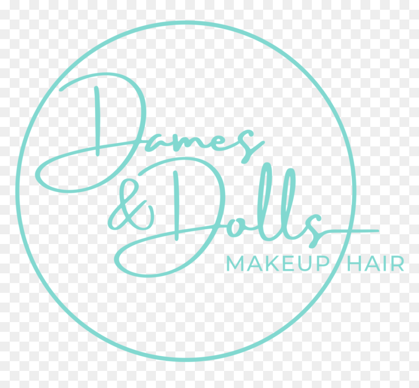 Damesdollslogoteal, HD Png Download - png makeup