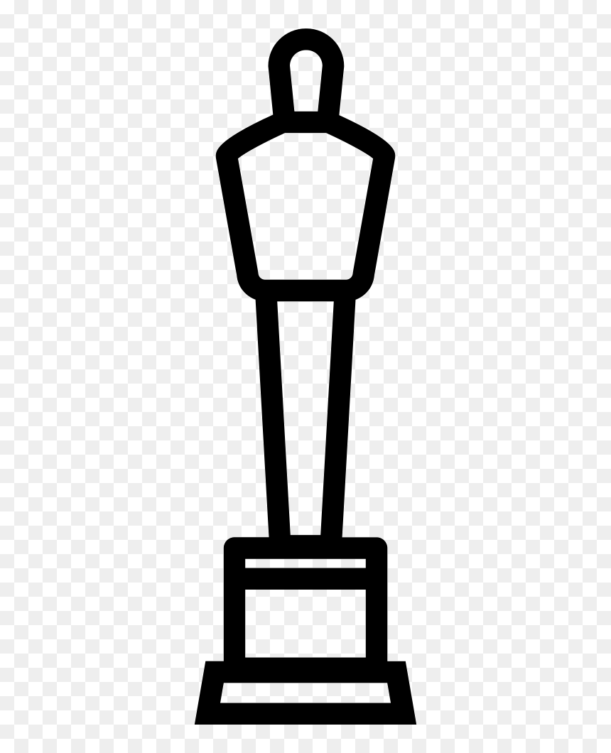 Oscar Statue - Estatueta Do Oscar Molde, HD Png Download - oscar logo png