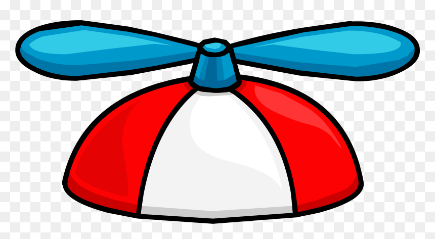 Propeller Hat Png , Png Download - Gorro Con Hélice Png, Transparent Png - graduation cap png transparent