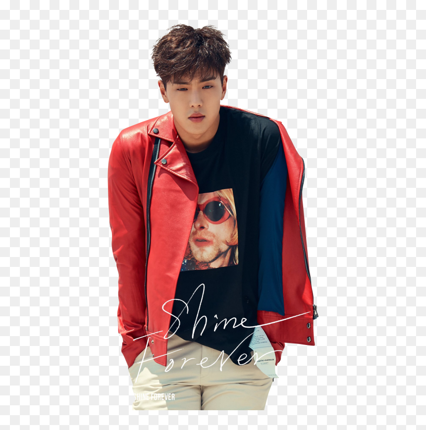Monsta X Shine Forever Concept, HD Png Download - wonho png